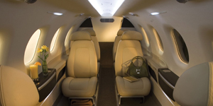 Embraer Phenom 300 view for Opa-locka charter