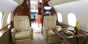 Bombardier Global 5000 view for Opa-locka charter