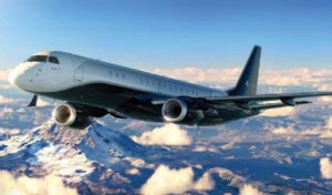 Embraer Lineage 1000 view for Opa-locka charter