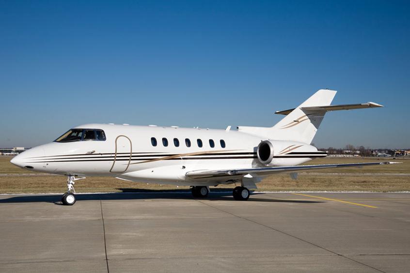Hawker 1000 cabin for Opa-locka charter