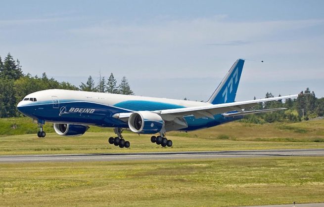 Boeing 777 Freighter cargo aircraft for Opa-locka charter