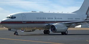 Boeing Business Jet (BBJ) view for Opa-locka charter