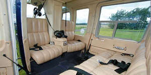 Bell LongRanger cabin for Opa-locka charter