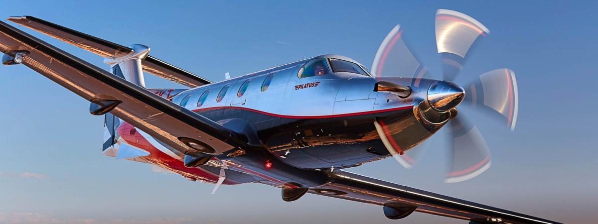 Pilatus PC-12 cabin for Opa-locka charter