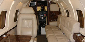 IAI Westwind I cabin for Opa-locka charter