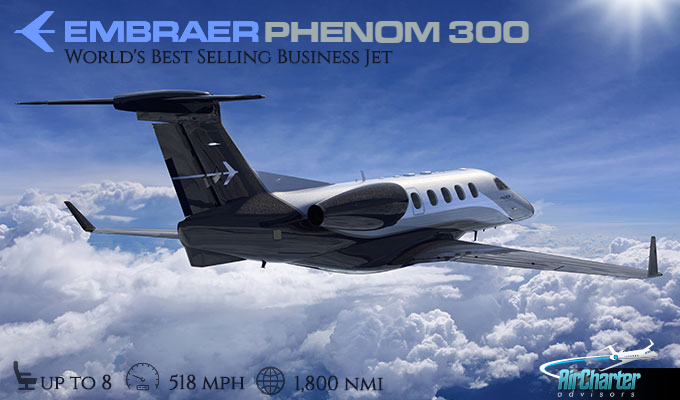 Opa-locka Embraer Phenom 300 Charter