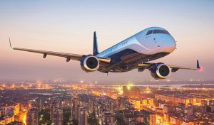Embraer Lineage 1000 cabin for Opa-locka charter
