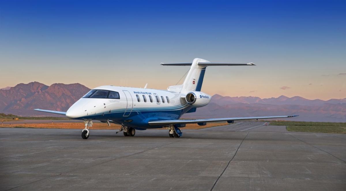 Pilatus PC-24 cabin for Opa-locka charter